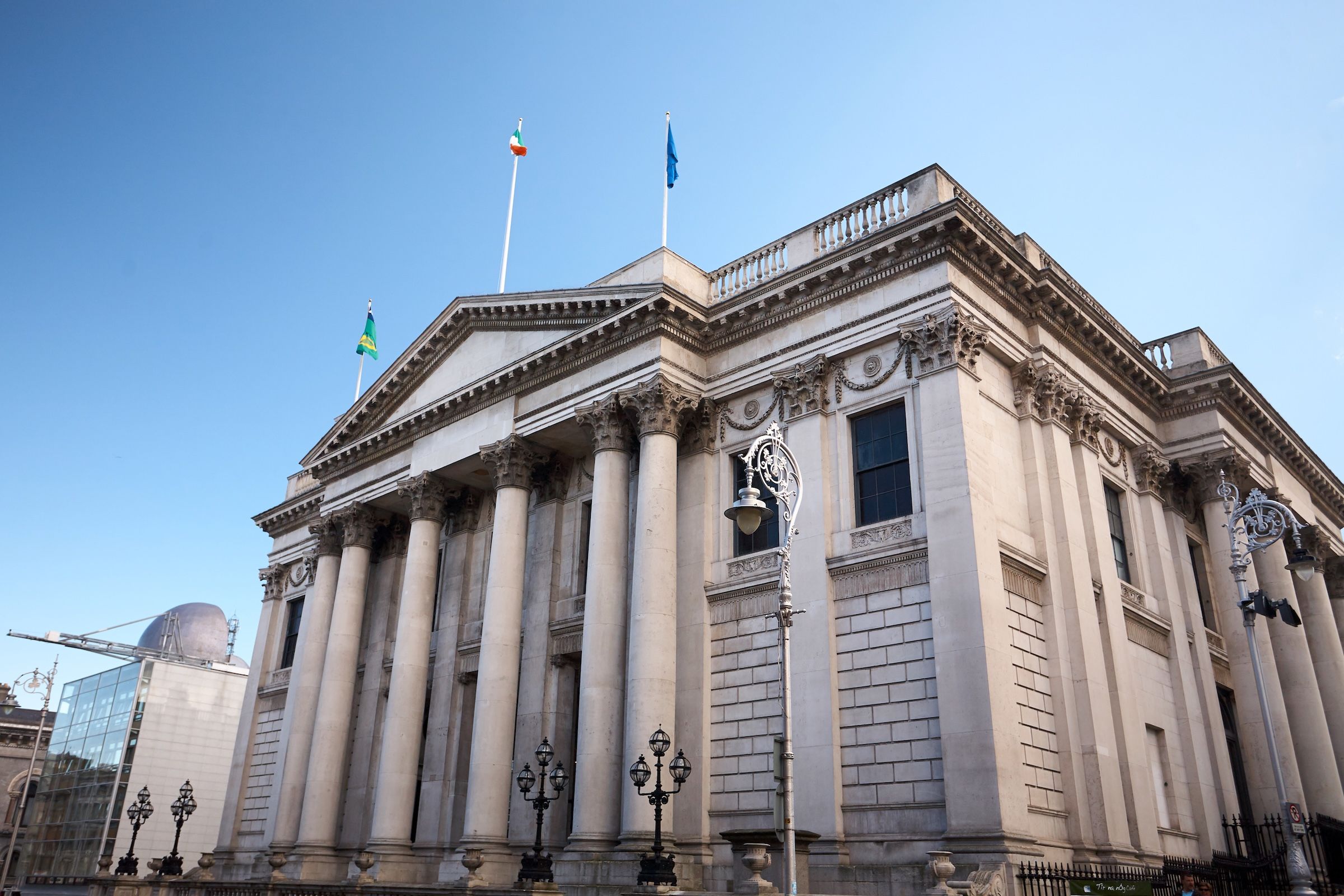 Dublin City Hall – Royal Exchange an der Dame Street