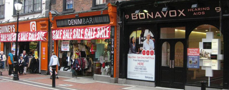 Bonavox Hörgeräte in der Earl Street