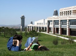 Studenten an der Universität
