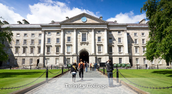 Trinity College &amp; Library – Ein Muss für jeden Dublin-Besucher ist diese Sehenswürdigkeit