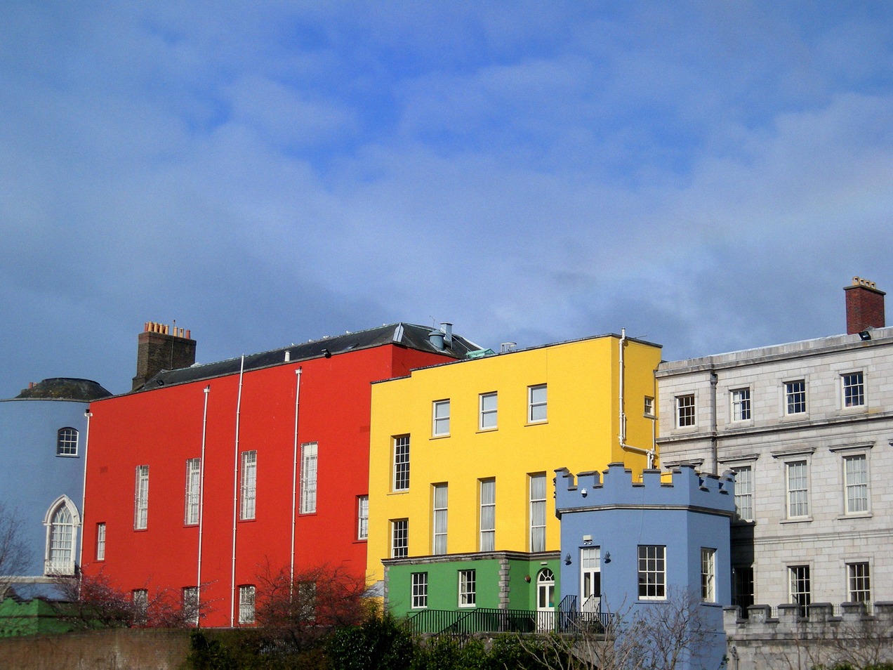 The Chester Beatty Library in the gardens of Dublin Castle