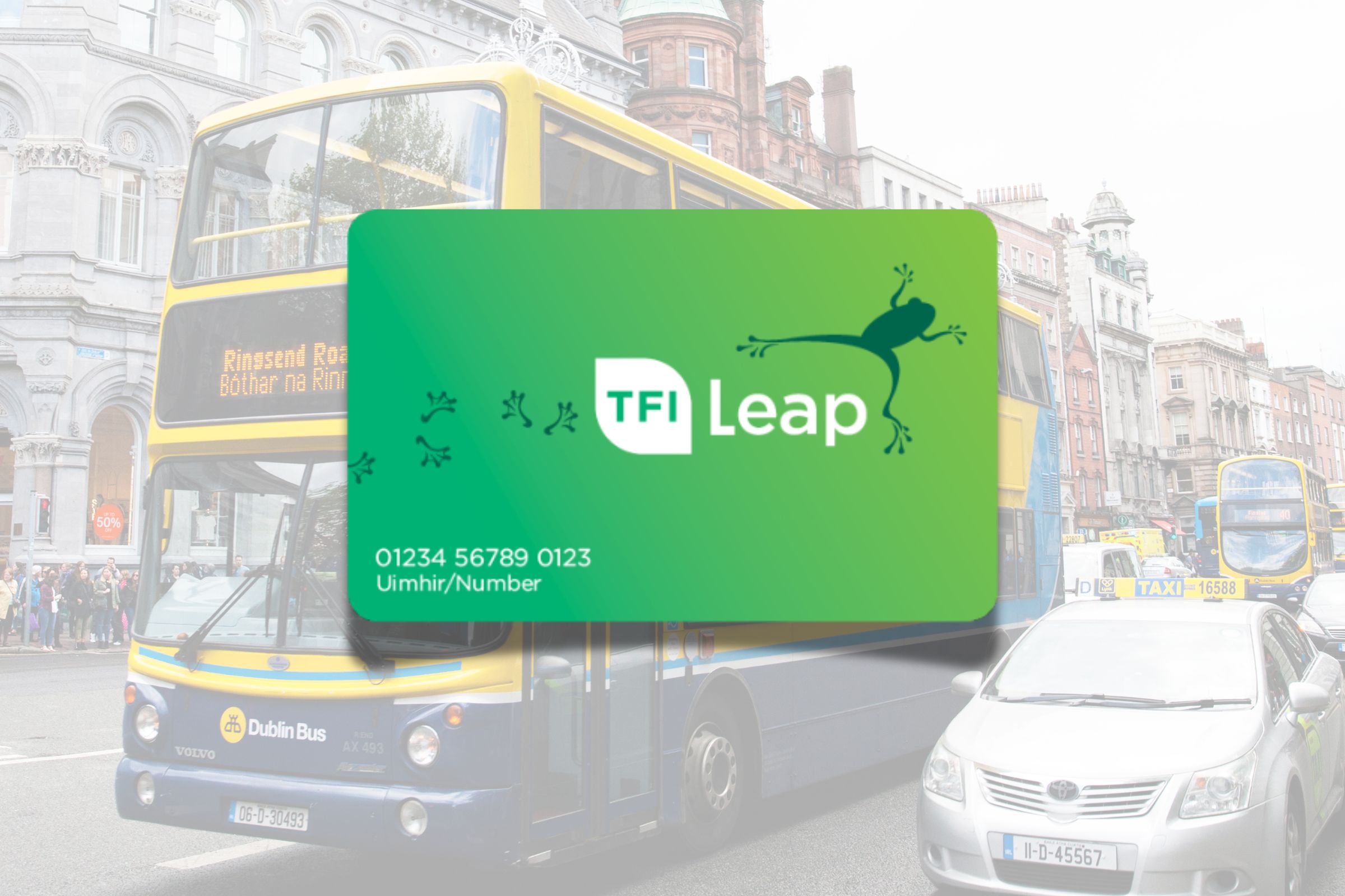 Leap Card und Leap Visitor Card Dublin